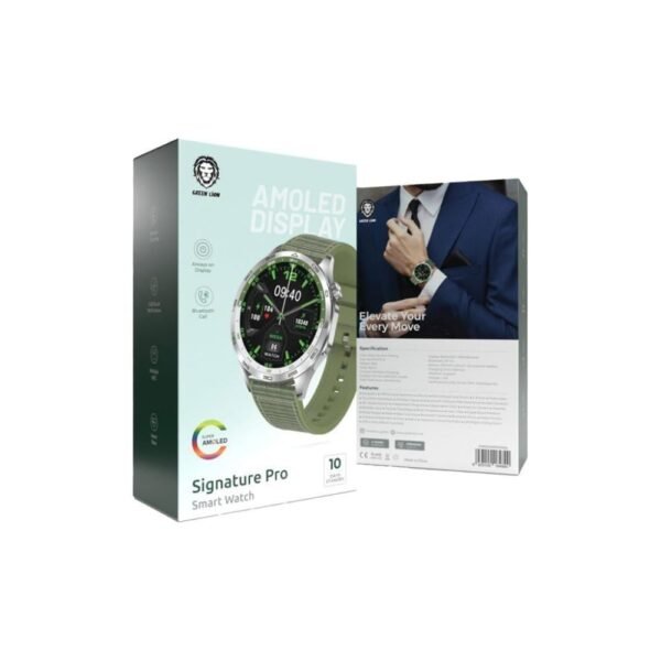 ساعة جرين ليون Signature Pro الذكية أسود